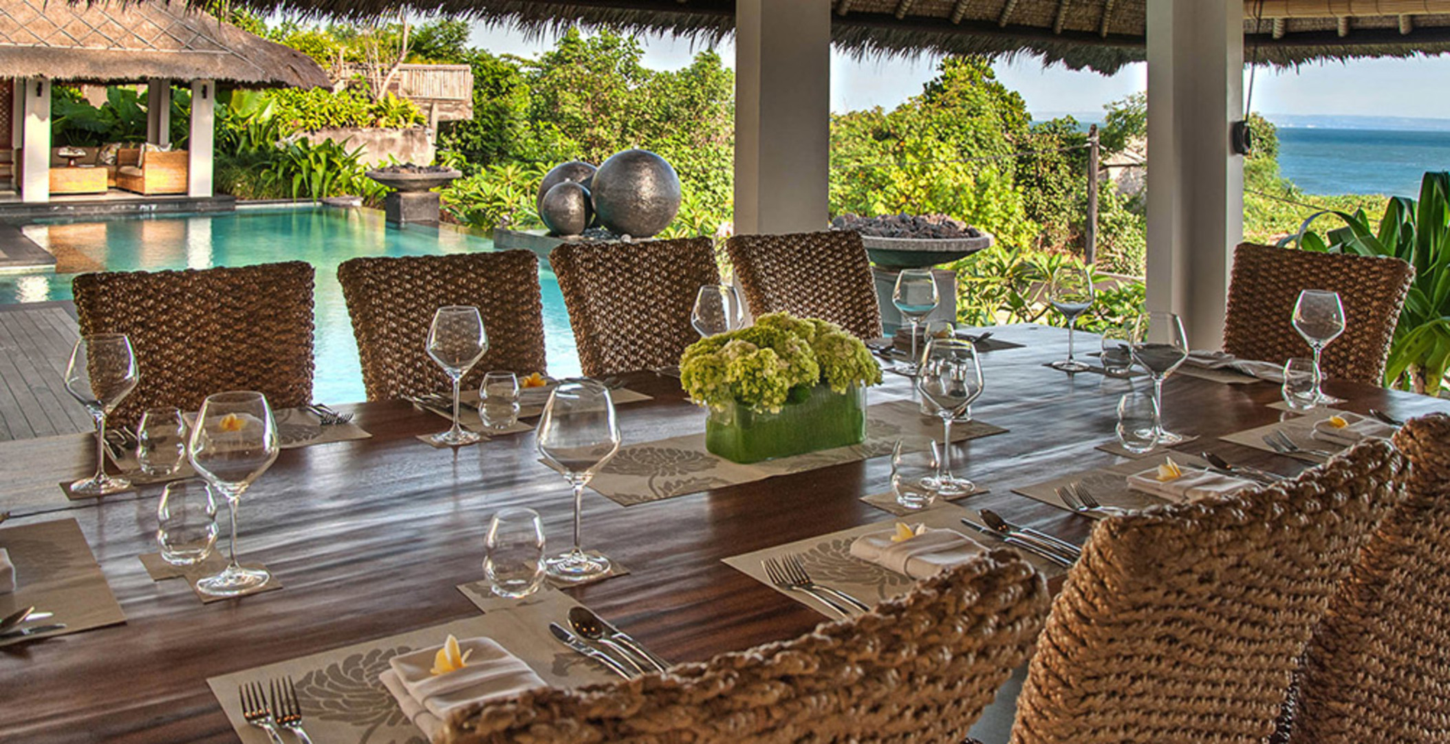 Lush Gardens Sea Views - Bali Villa 1116