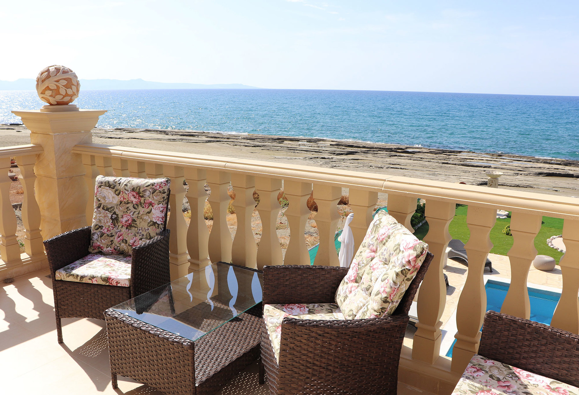 Imagine Renting Your Own 5-Star Private Cyprus Villa on the Beach, Paphos Villa 1411