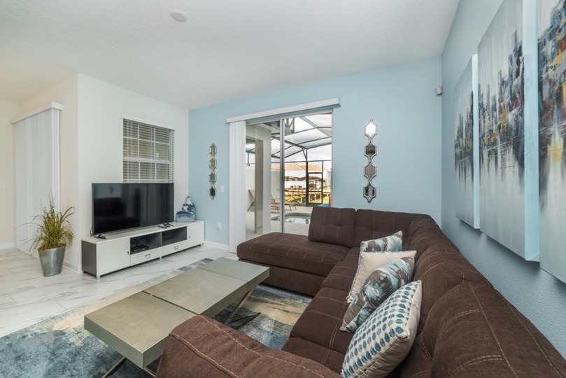 You and Your Family will Love this 5 Star Home with Private Pool on Storey Lake Resort, Orlando TownHome 1004