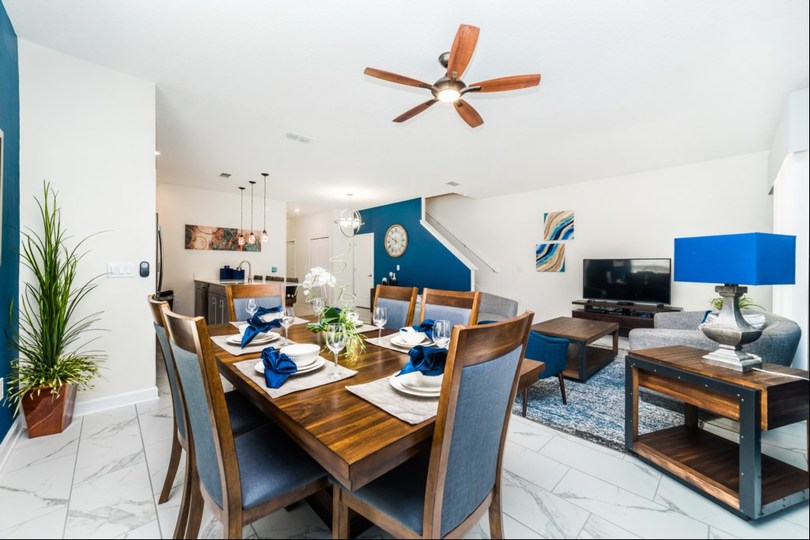 You and Your Family will Love this 5 Star Home with Private Pool on Storey Lake Resort, Townhome Orlando 6414