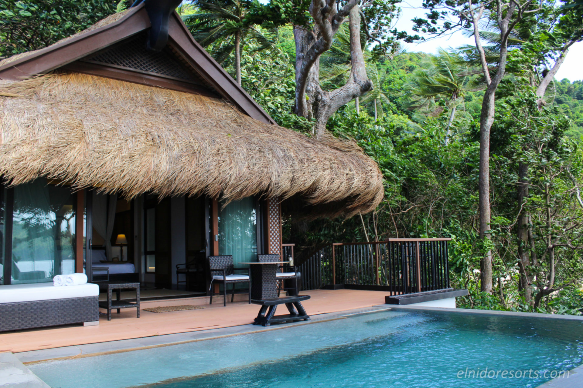 5 Star Exclusive Canopy Villa on Pangulasian Island Resort, El Nido Villa 1012