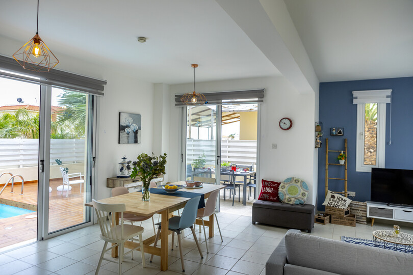 You and Your Family will Love this 5 Star Villa with Private Pool, Protaras Villa 1458