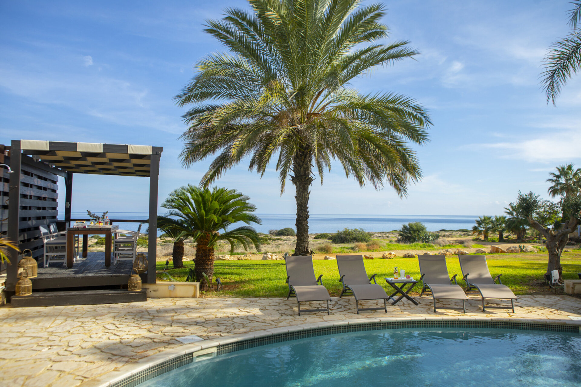 How to Rent Your Own Villa with Sea Views, Protaras Villa 1524