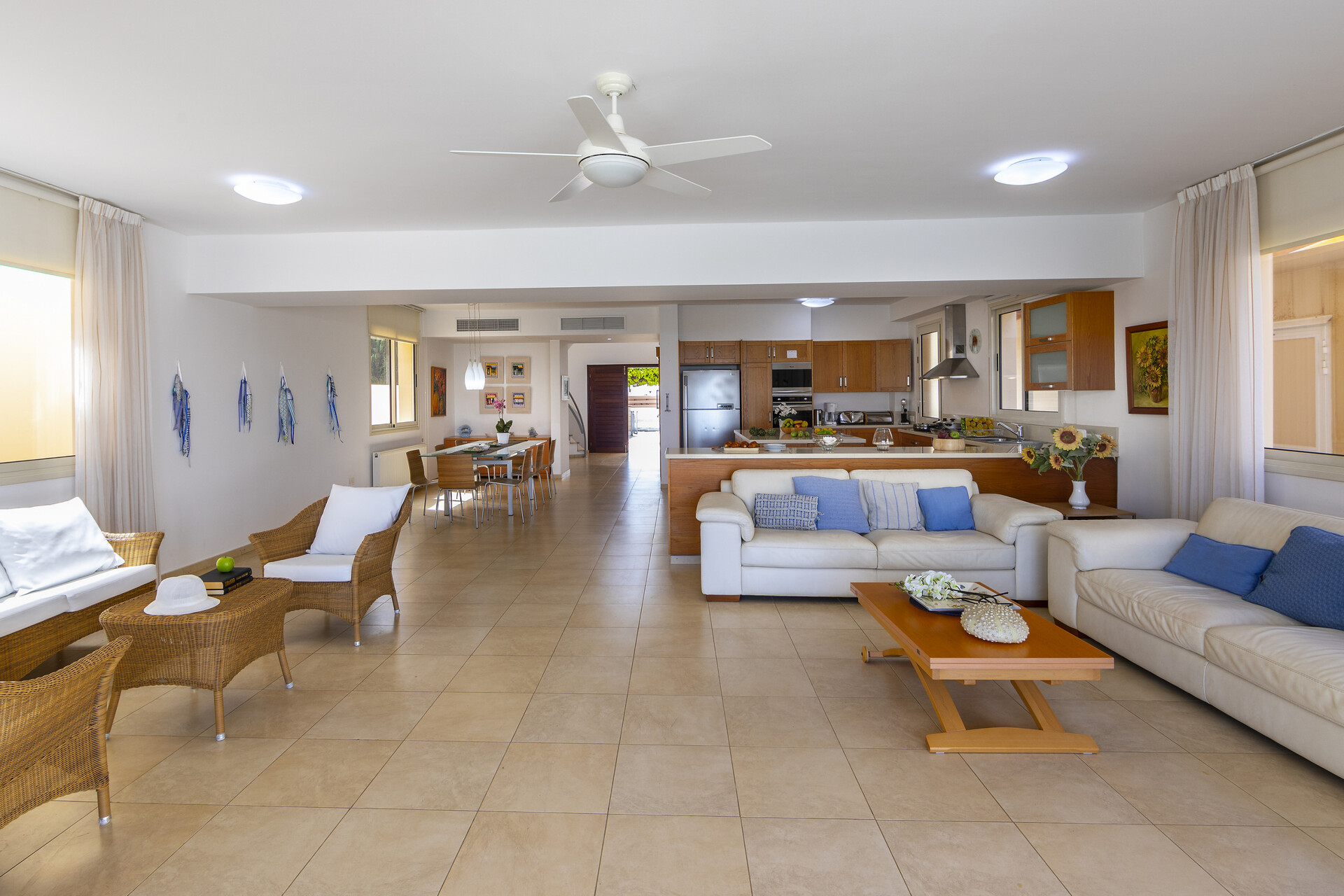 You and Your Family will Love this 5 Star Beachfront Villa, Protaras Villa 1536
