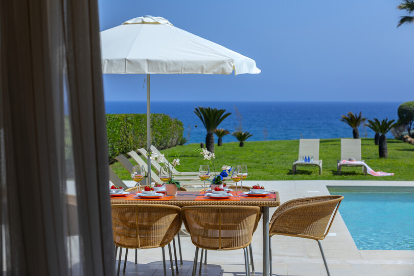 You and Your Family will Love this 5 Star Beachfront Villa, Protaras Villa 1536