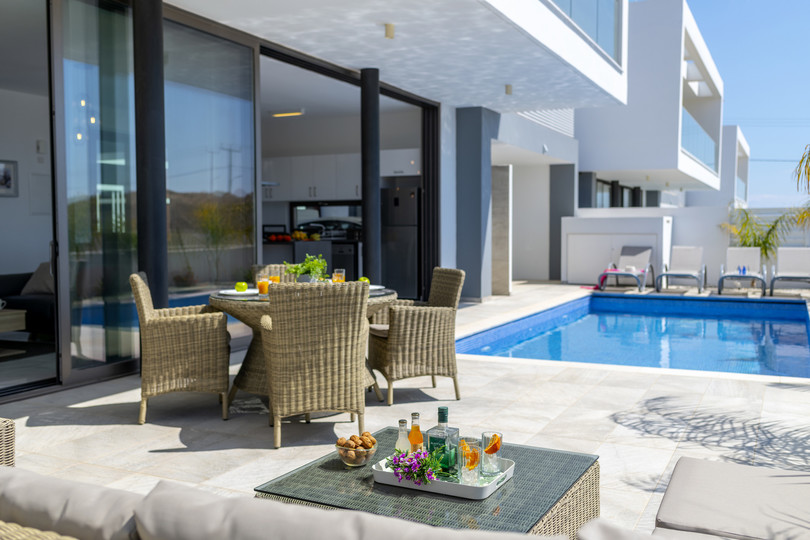 Luxury Modern 3 Bed Villa Near the Beach, Protaras Villa 1077