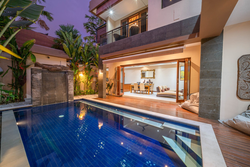 Imagine Your Family Renting a Luxury 3 Bedroom Holiday Villa Close to Kabupaten Badung Double Six Beach, Bali Villa 2105