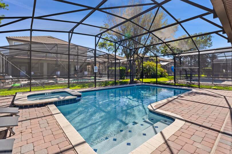 Pool / Spa Pool Faces South