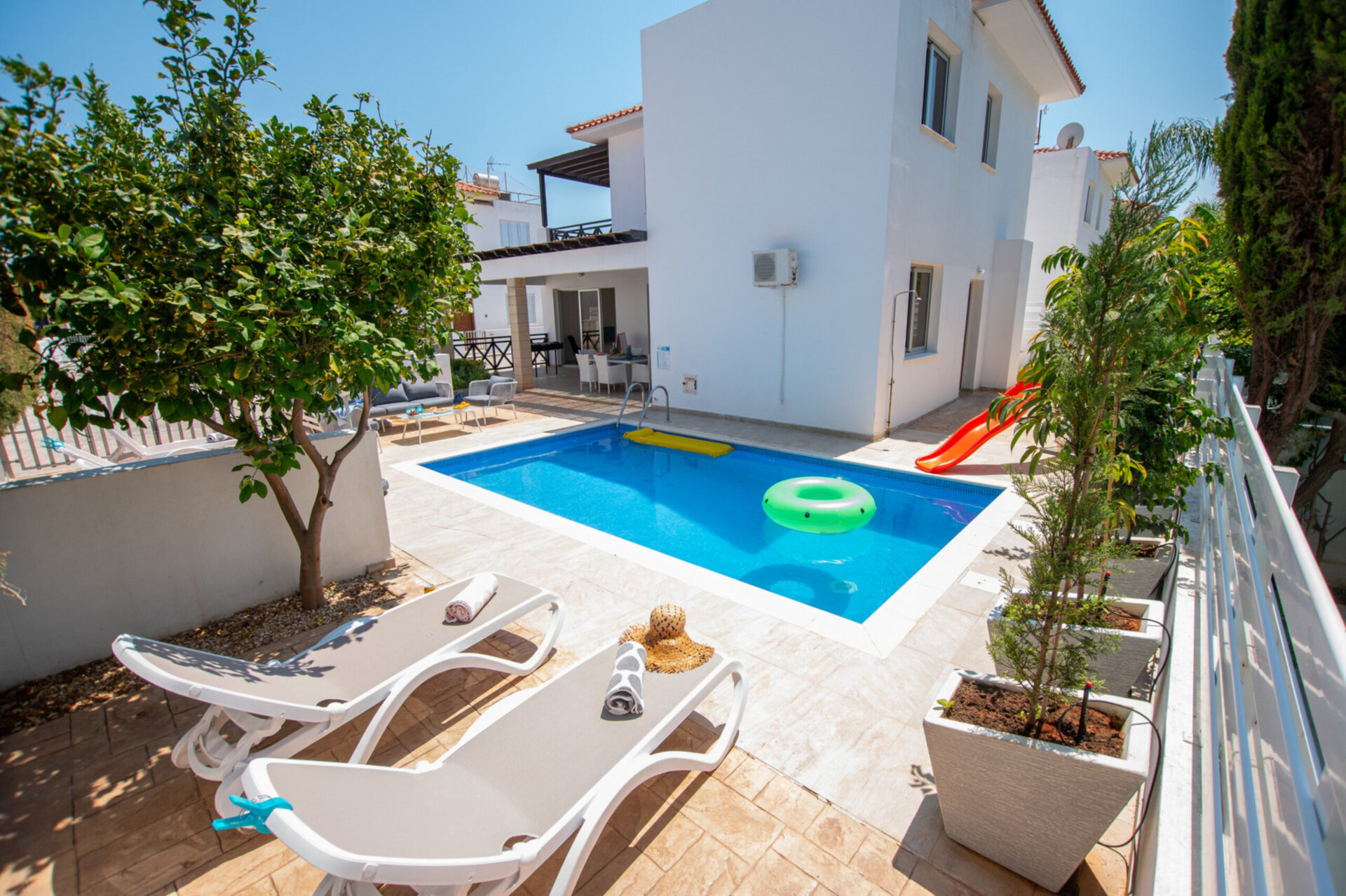 Renting a Luxury 3BR Beach Villa, Famagusta Villa 1020