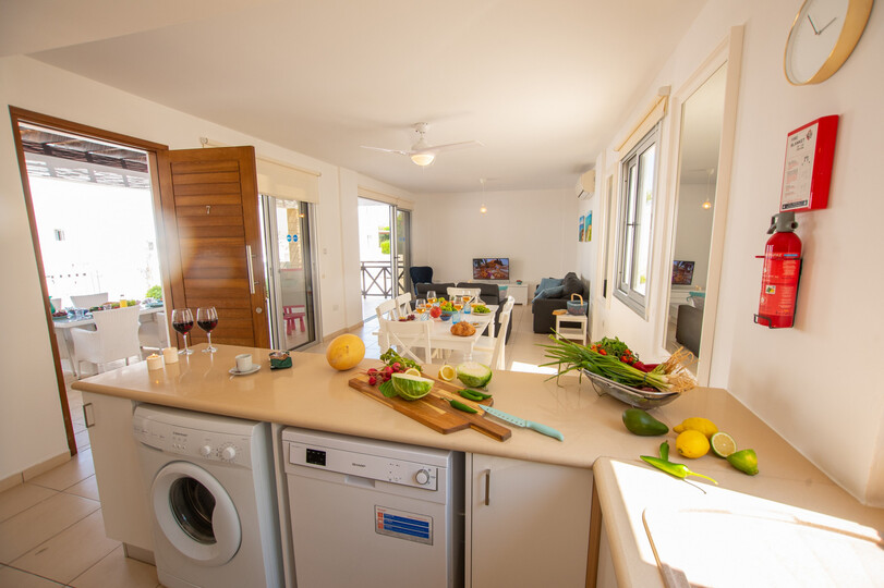 Renting a Luxury 3BR Beach Villa, Famagusta Villa 1020