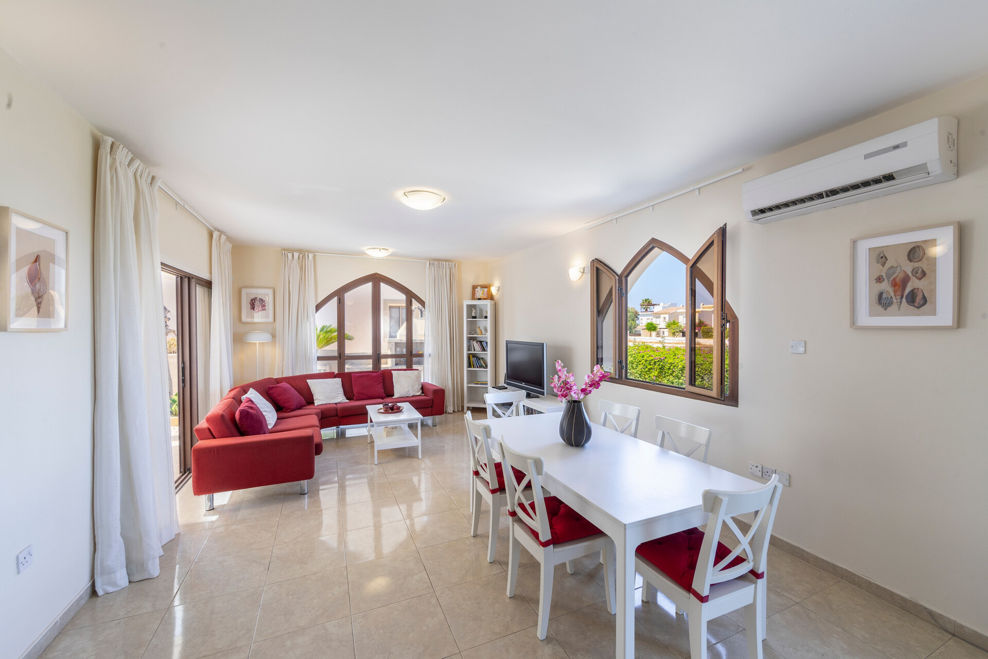 Luxury 4BR Beach Villa Rental, Famagusta Villa 1022