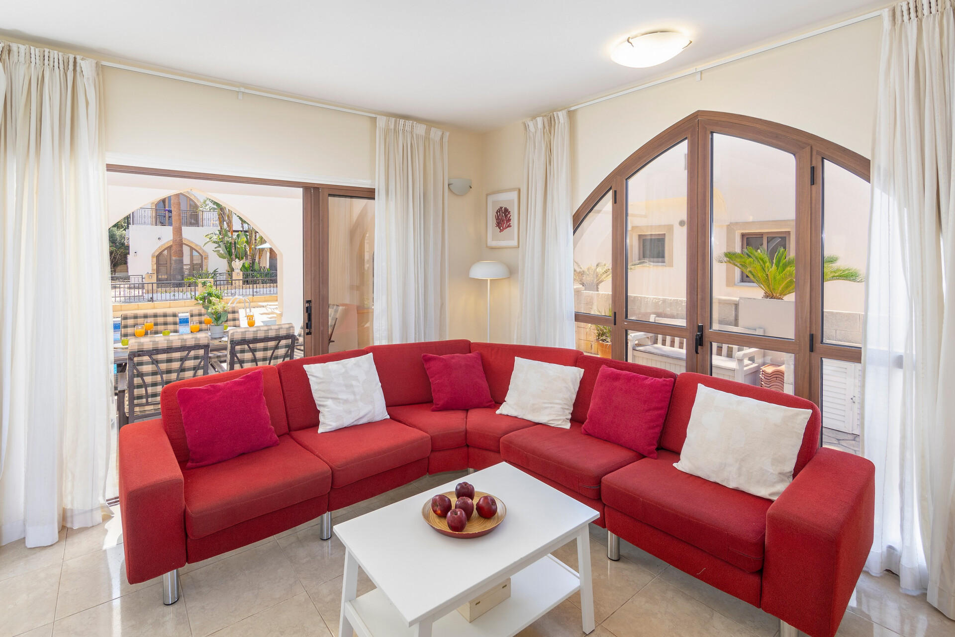 Luxury 4BR Beach Villa Rental, Famagusta Villa 1022