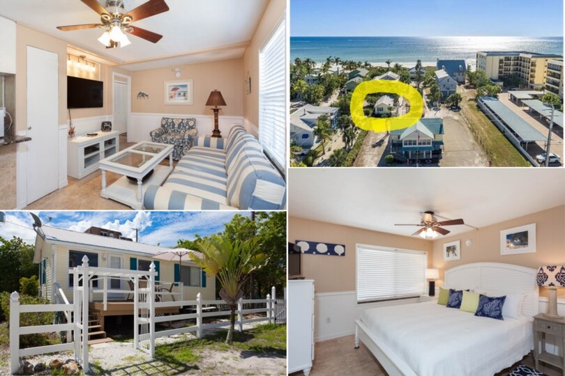 Luxury Contemporary Style Cottage on Beachy Vacation, Florida Cottage 5968, Fort Myers Beach, United States