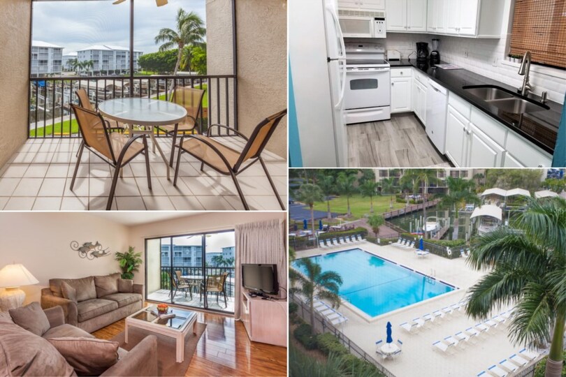 Exclusive Holiday Condo on Santa Maria Harbor Resort, minutes from Disney, Florida Condo 5967, Fort Myers Beach, United States