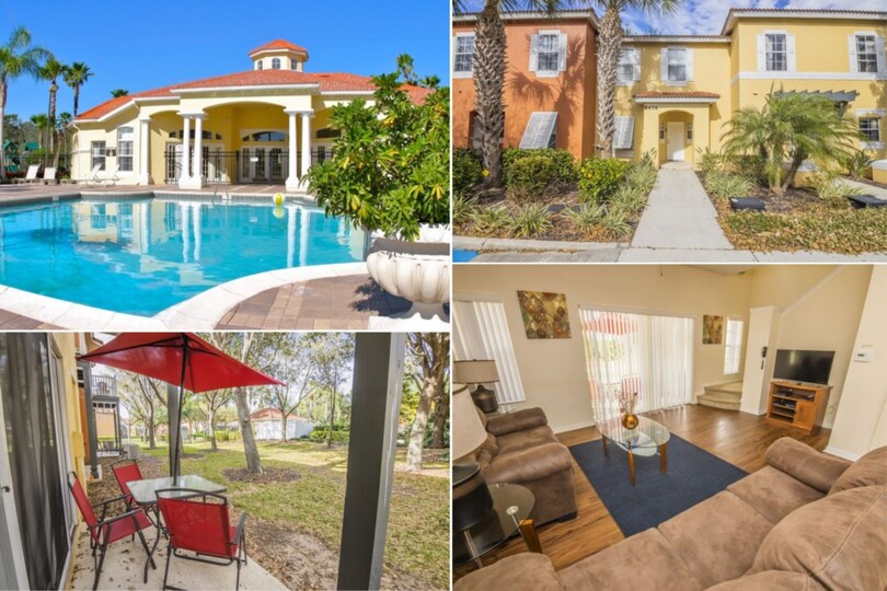 Exclusive Holiday Townhouse on Emerald Island Resort, minutes from Disney, Florida Townhouse 4002, Kissimmee, United States