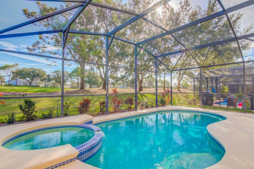 Luxury Villa with Fantastic Private Pool on The Abbey at West Haven, Florida Villa 6094