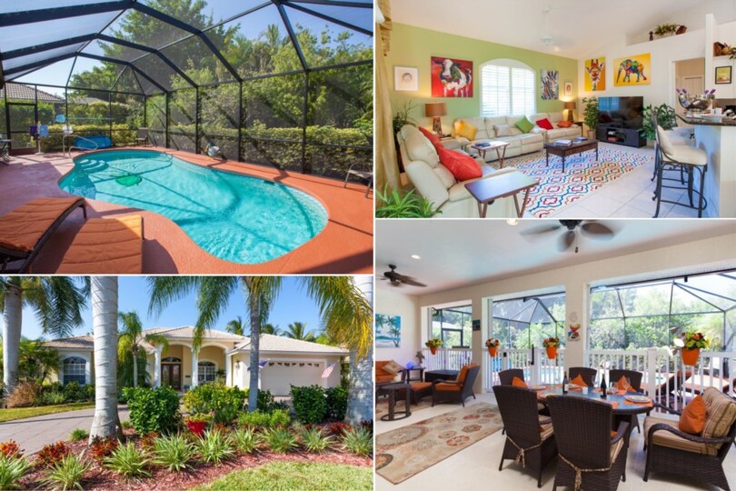 5 Star Villa with Private Pool on Spanish Wells, Florida Villa 5940, Bonita Springs, United States