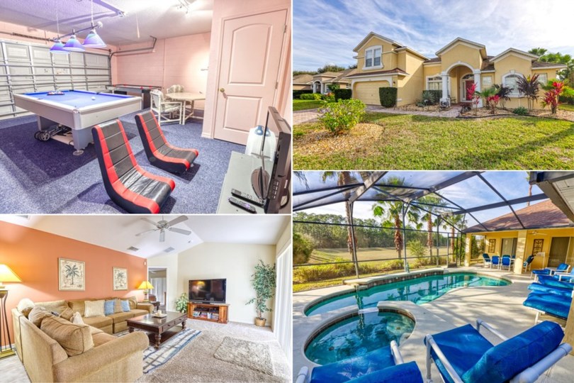 Luxury Villa with Fantastic Private Pool on The Abbey at West Haven, Florida Villa 6153, Davenport, United States