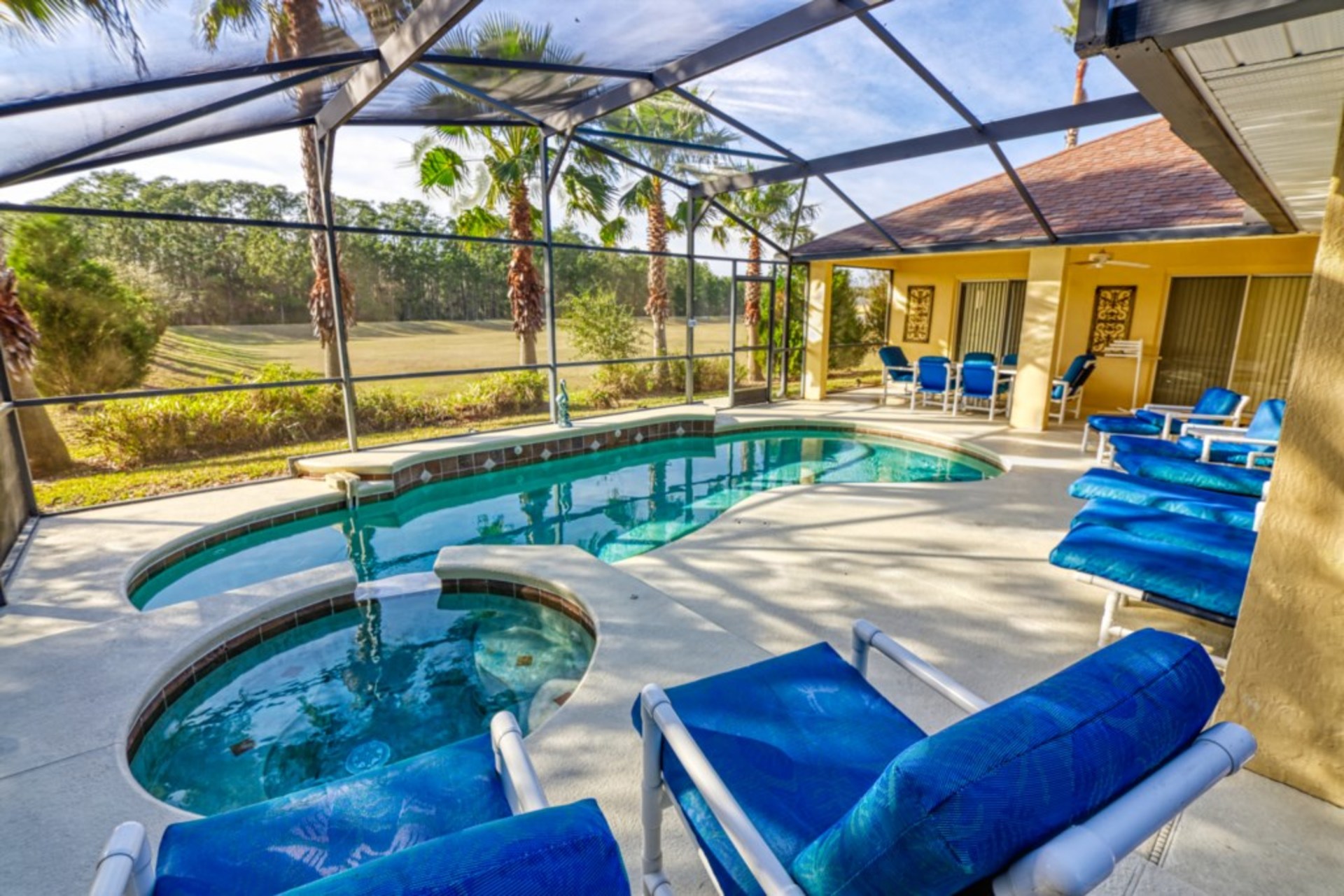 Luxury Villa with Fantastic Private Pool on The Abbey at West Haven, Florida Villa 6153