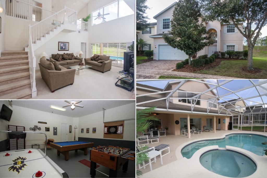 The Ultimate 5 Bedroom Villa on West Haven Resort, Florida Villa 6207