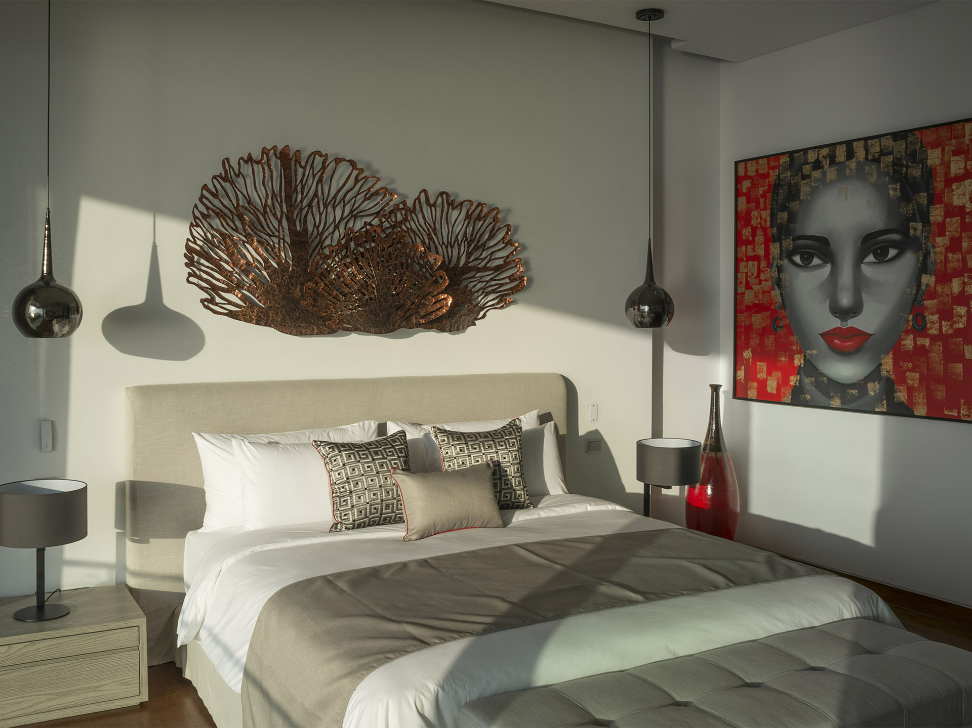 Malaiwana Duplex - Guest bedroom design