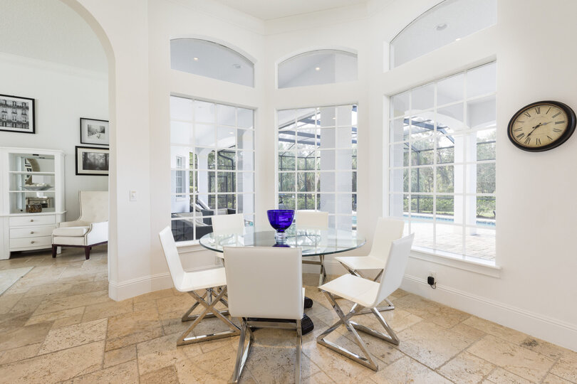 Beautiful dining area with seating for 6