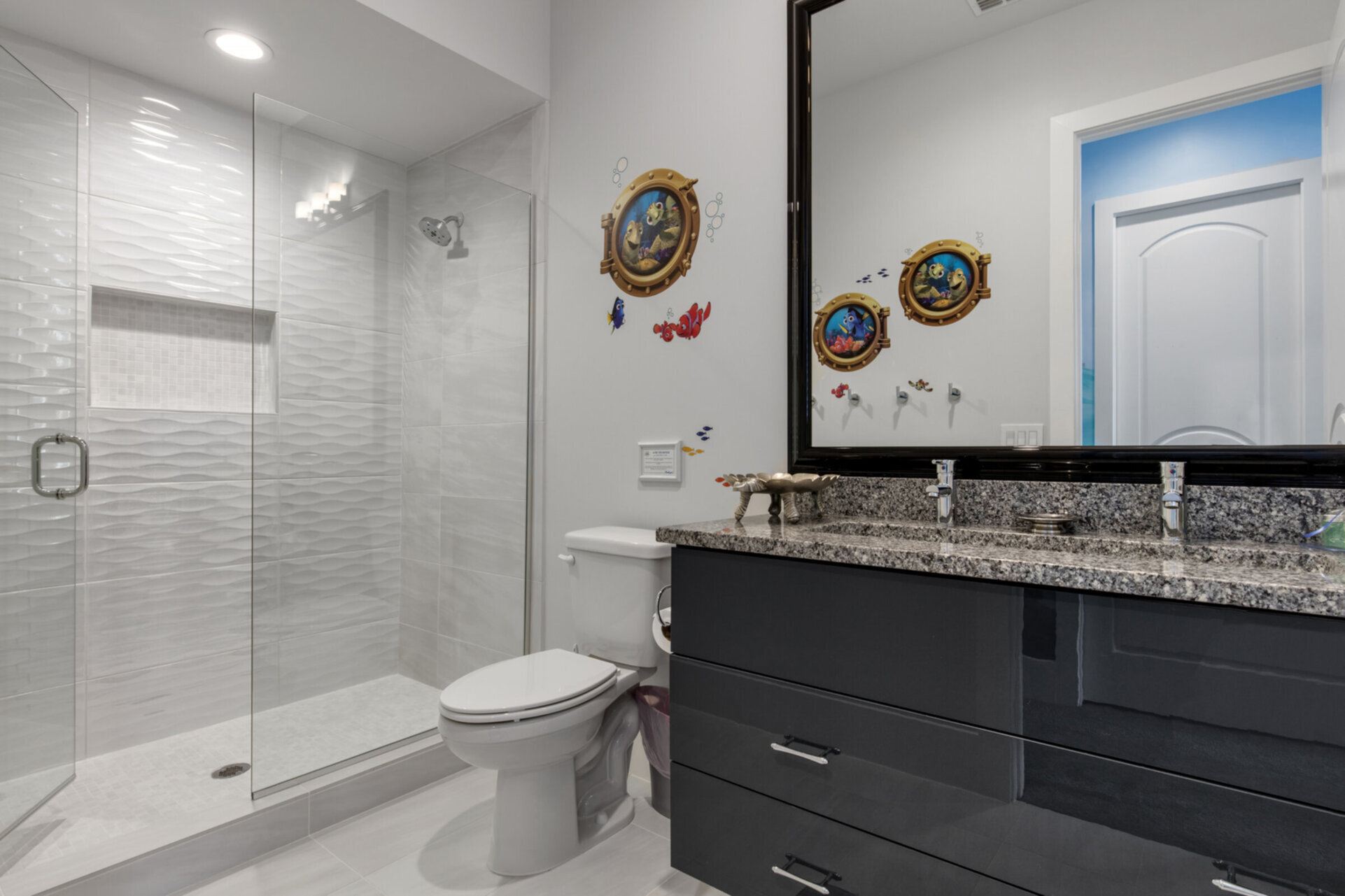The kids will have their own ensuite bathroom