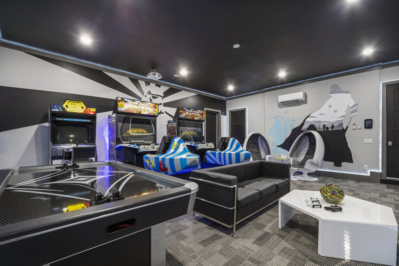 Play all day in the fun games room