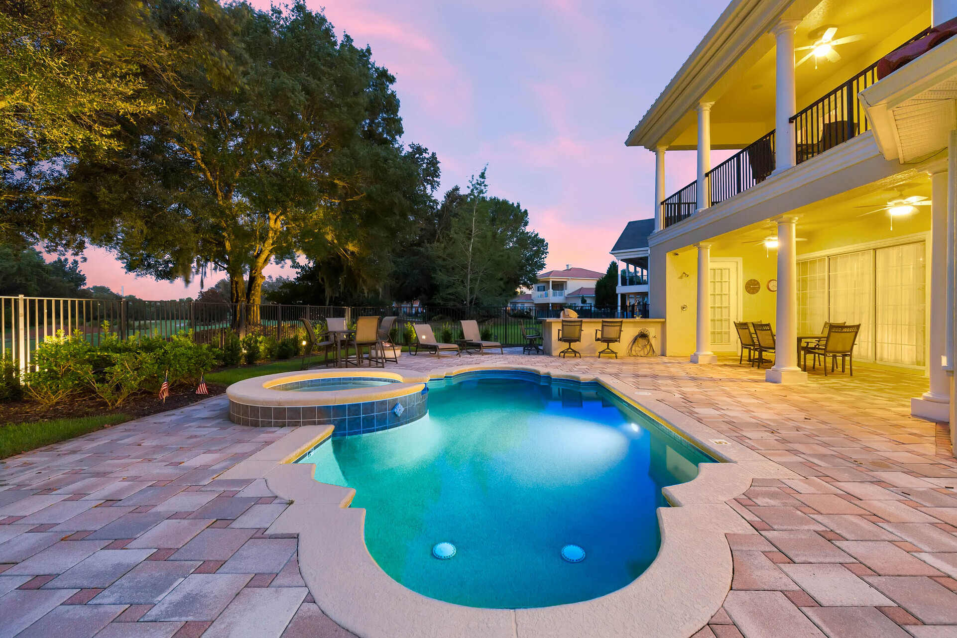 Relax and enjoy the incredible views while taking a dip in the pool