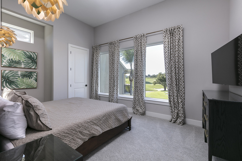 Admire the beautiful views from your bedroom