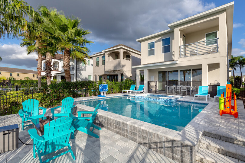 Have quality family time in your private oasis