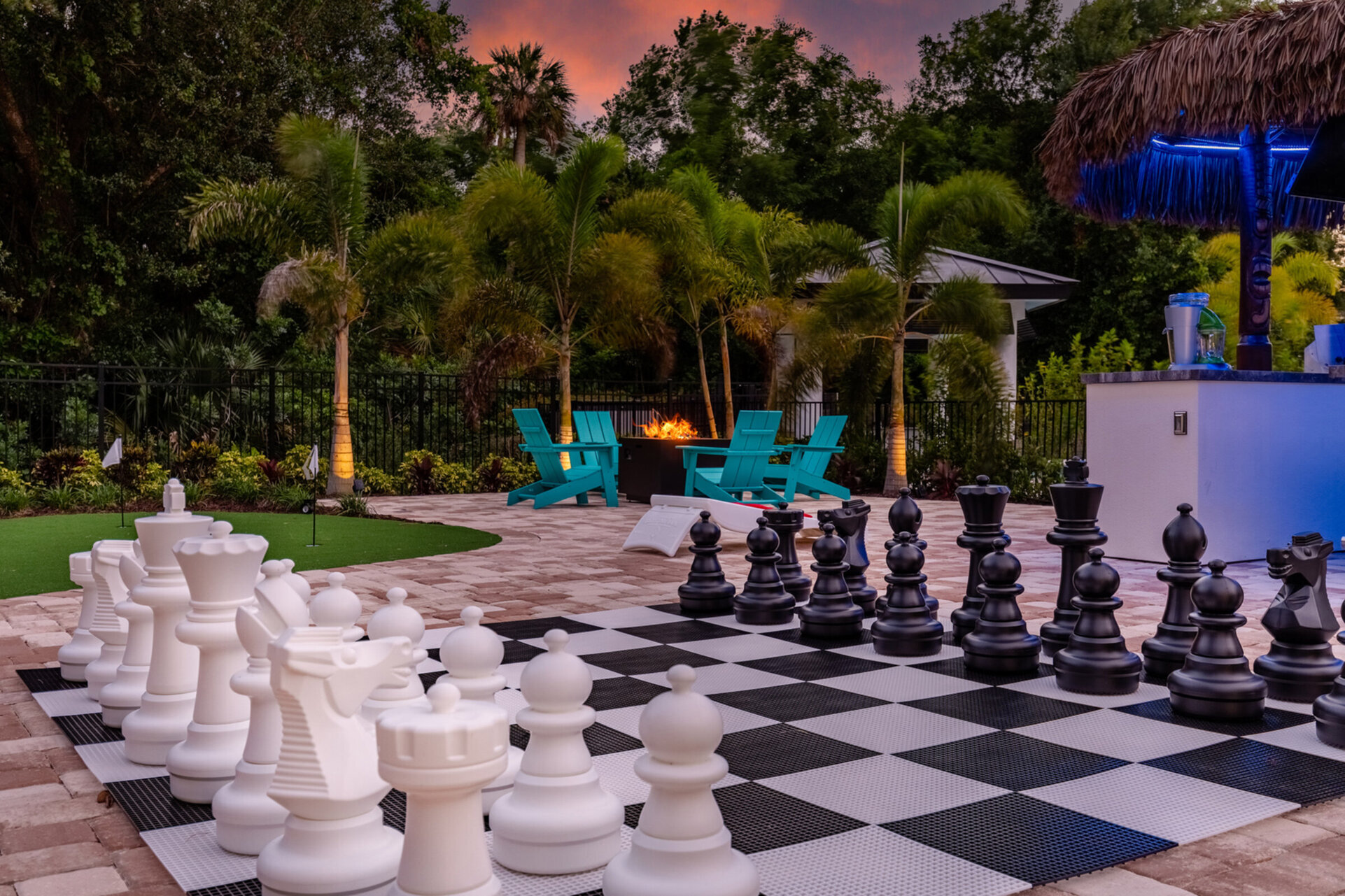 Challenge your family to a game of large chess