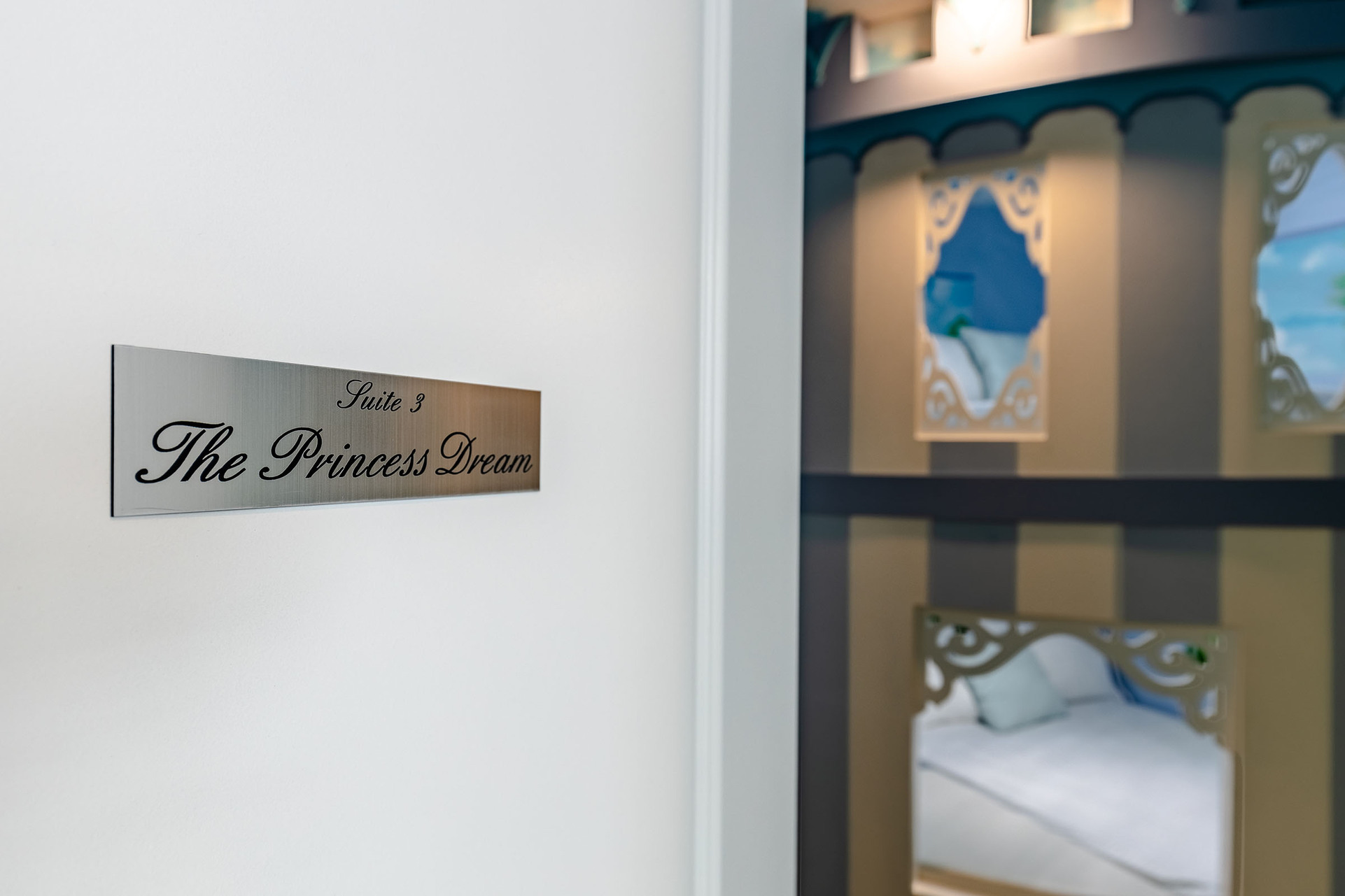 Step into a fairytale in "The Princess Dream Suite".
