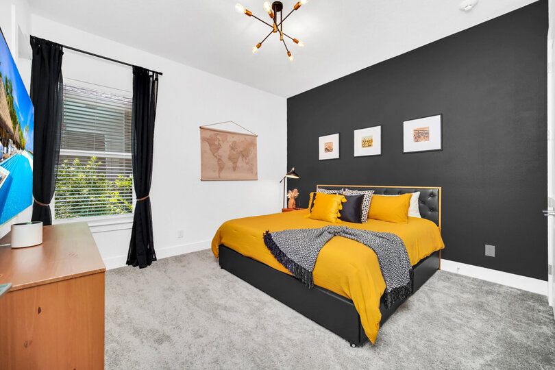 King suite on the first floor