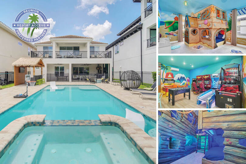 Luxurious 6 Bedroom Villa in Orlando Oasis,6635, Kissimmee, United States
