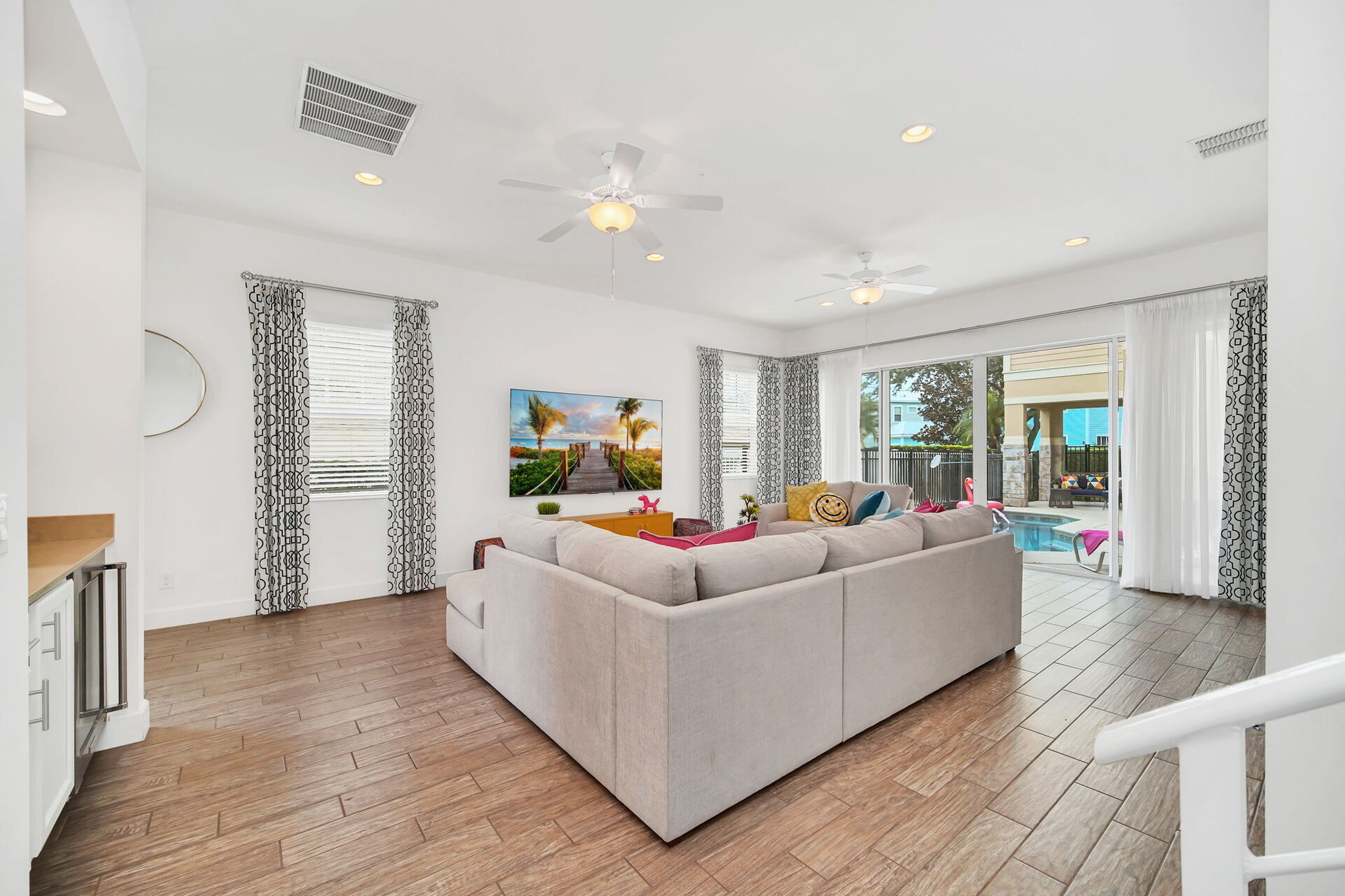 Experience the freedom of a large open floor plan, ideal for comfortable living and entertaining