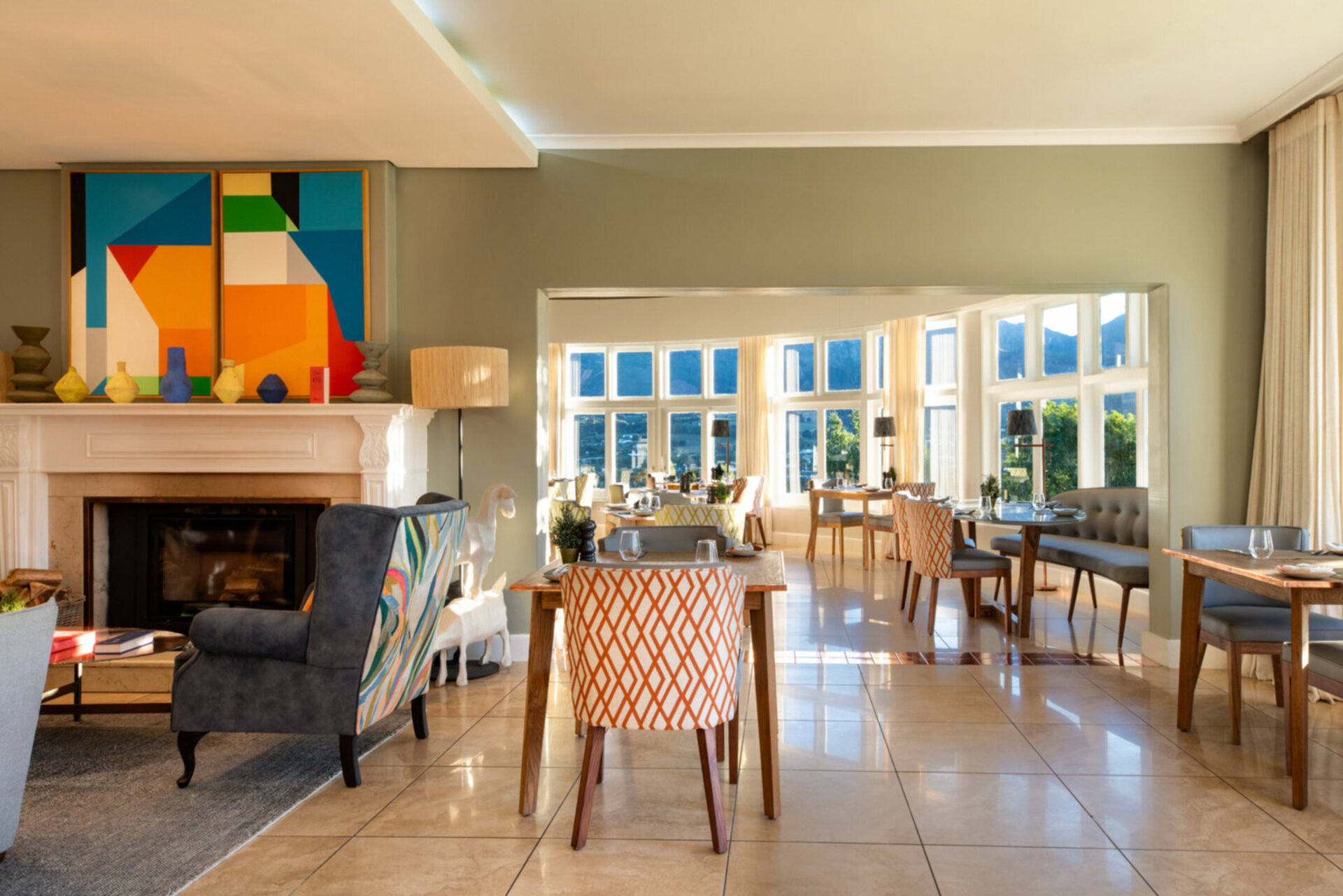 Elegant Pinotage Suites with Vineyard Mountain and Garden Views 1040
