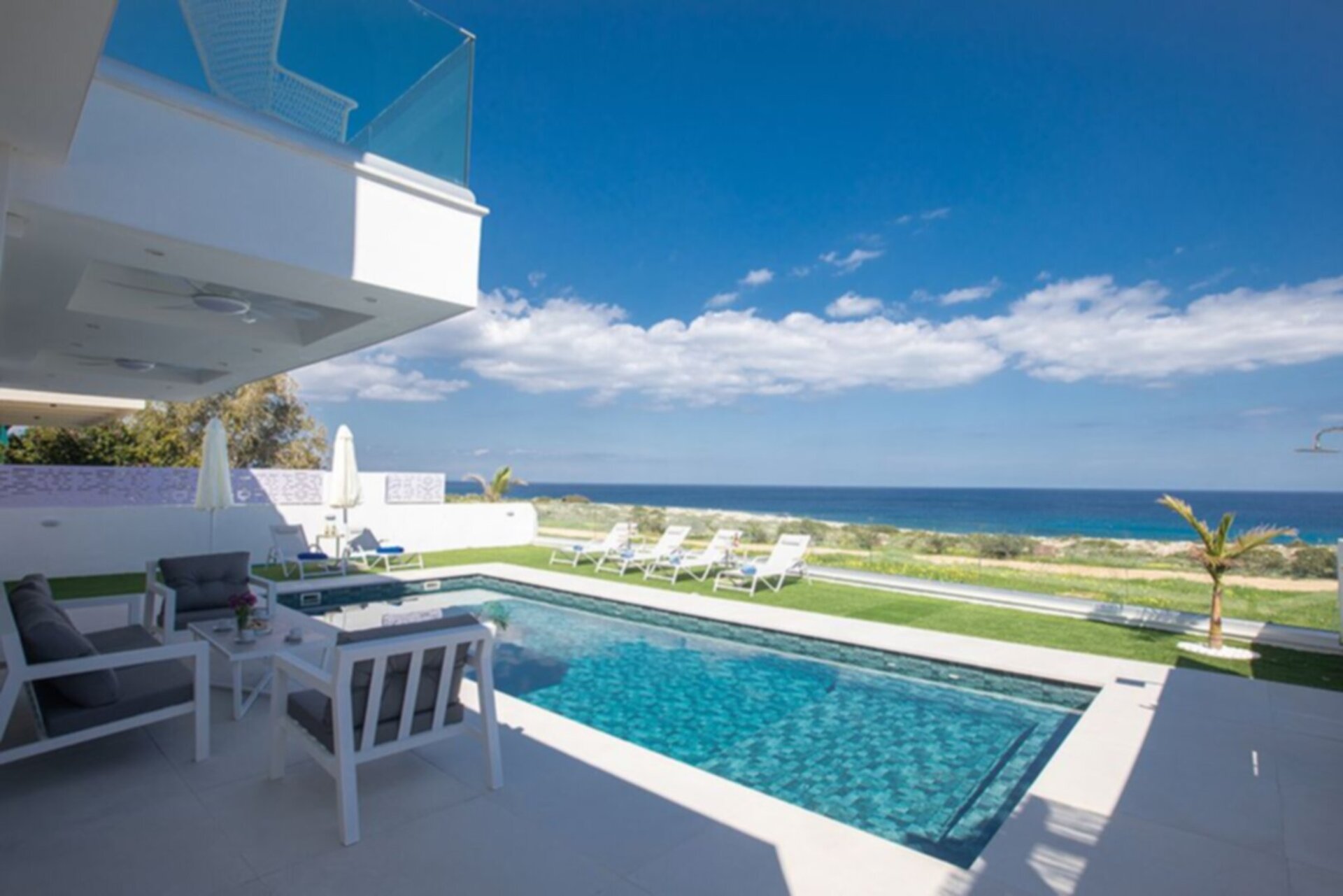 Contemporary Villa with Jacuzzi and BBQ Area, Protaras Villa 1027
