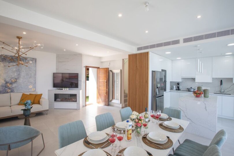Contemporary Villa with Jacuzzi and BBQ Area, Protaras Villa 1027