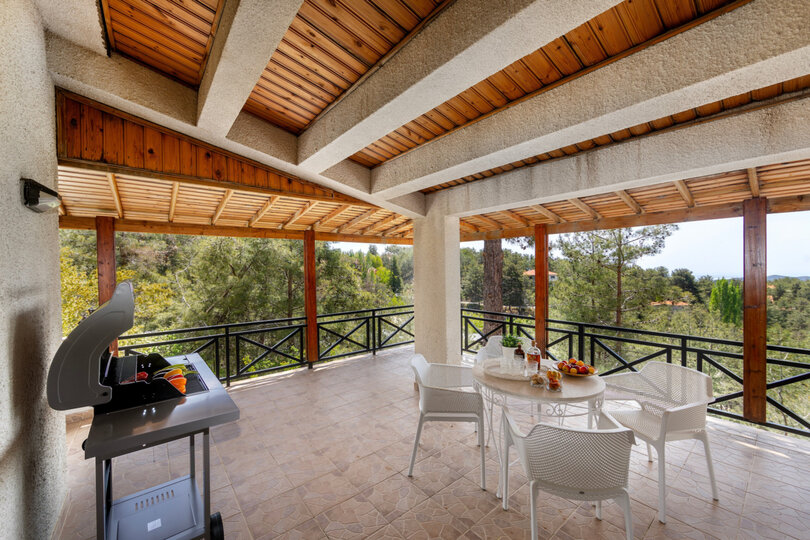 5 Star Villa Platres Forest Panorama - Luxury Mountain Retreat