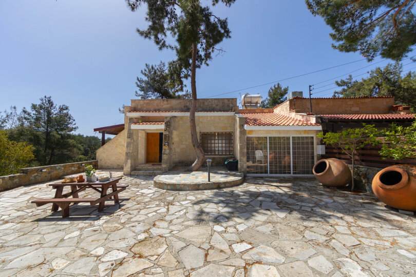 5 Star Villa Platres Forest Panorama - Luxury Mountain Retreat