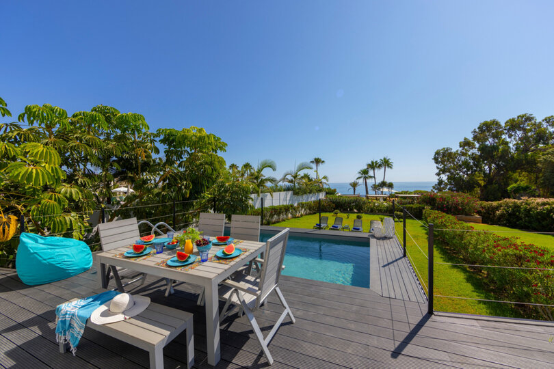 5 Star Villa Protaras Sunrise Zen - Luxury Seafront Escape