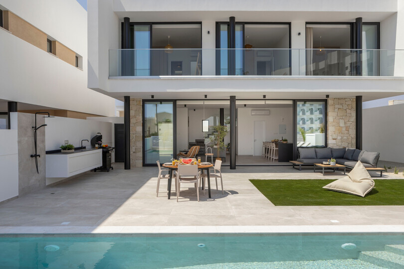 5 Star Villa Protaras Aqua Pearl - Luxury Heated Pool Retreat