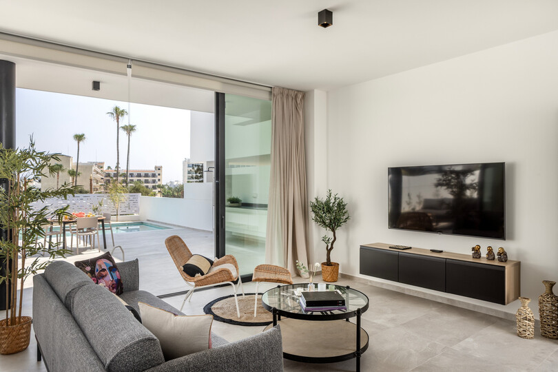 5 Star Villa Protaras Aqua Pearl - Luxury Heated Pool Retreat