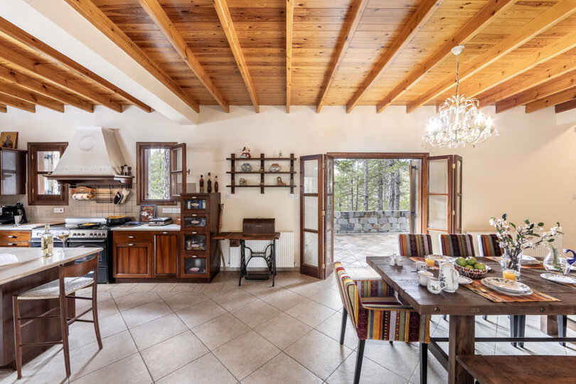 5 Star Villa Troodos Mature Pine Chalet - Forest Mountain Escape