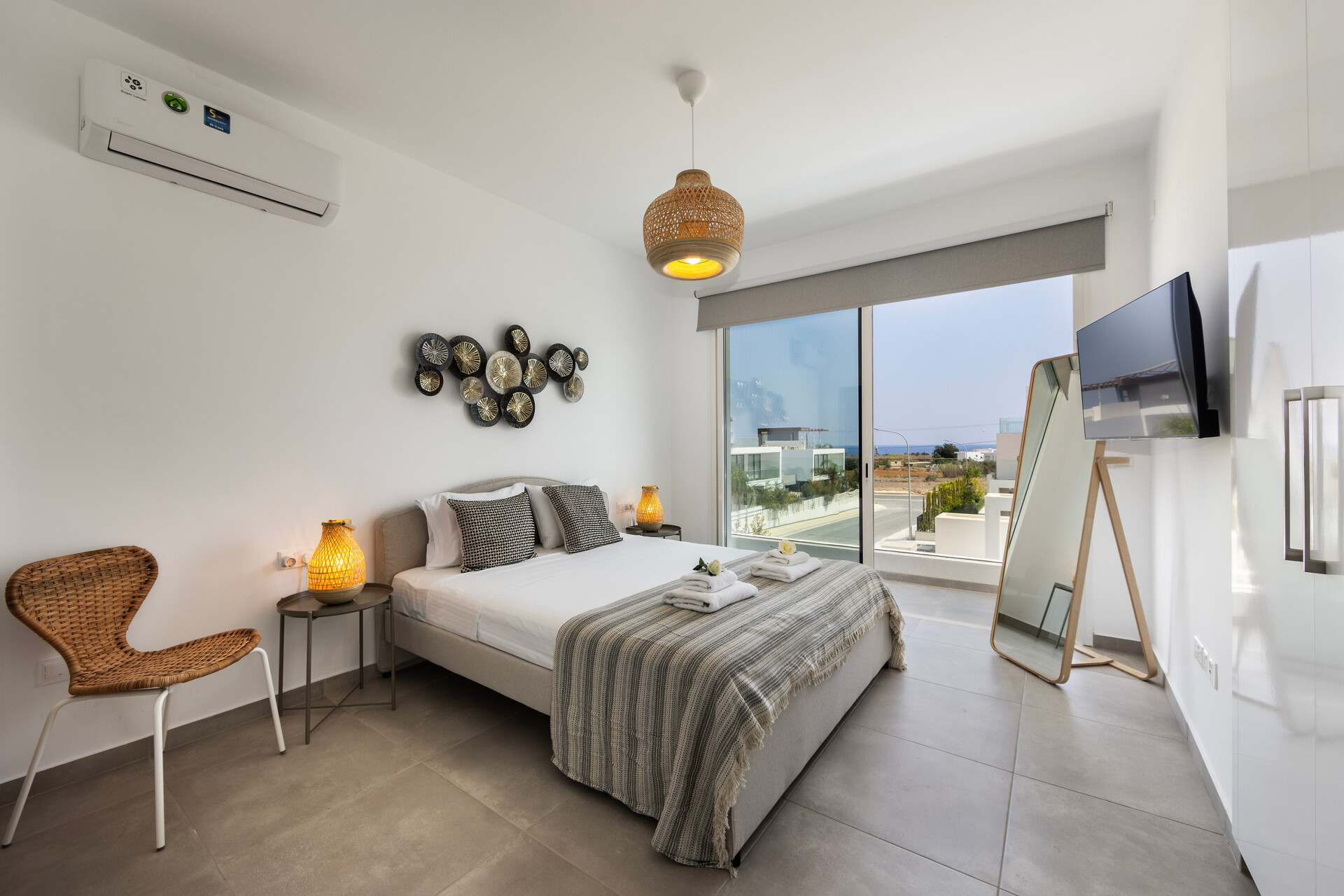 5 Star Villa Protaras Bay View Villa - Panoramic Sea View Retreat.