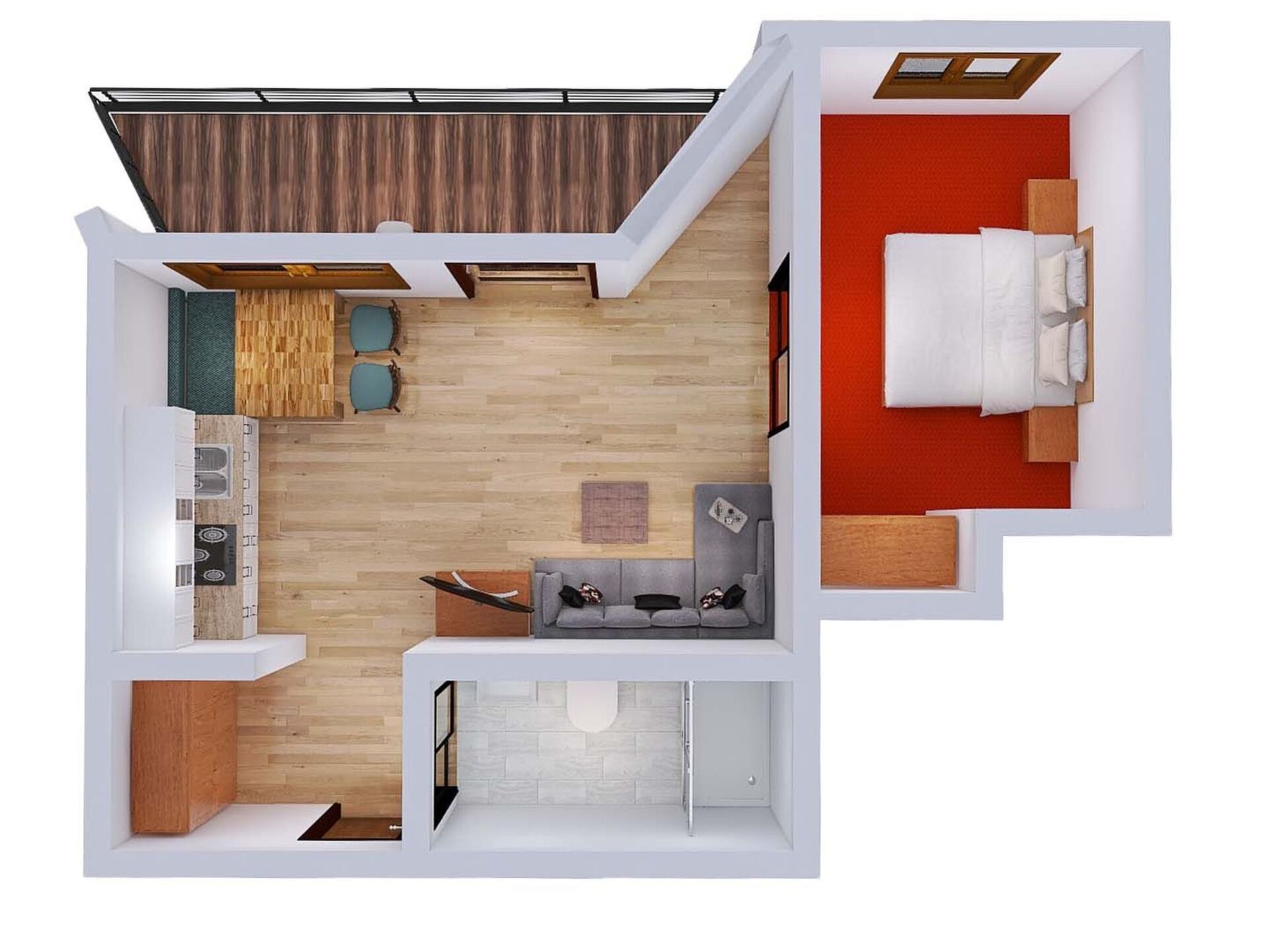 Beautiful 1-Bed Apartment in Landeck, Sleeps 2, 1302
