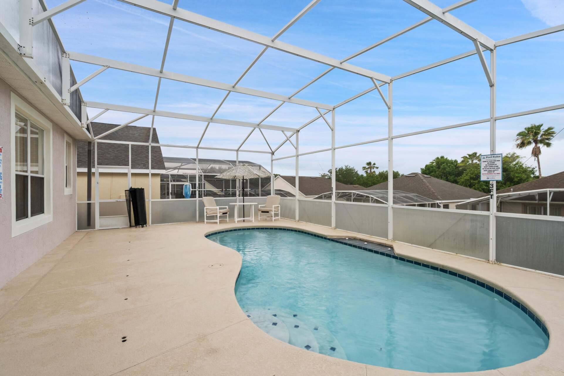 Patio / Pool Faces West