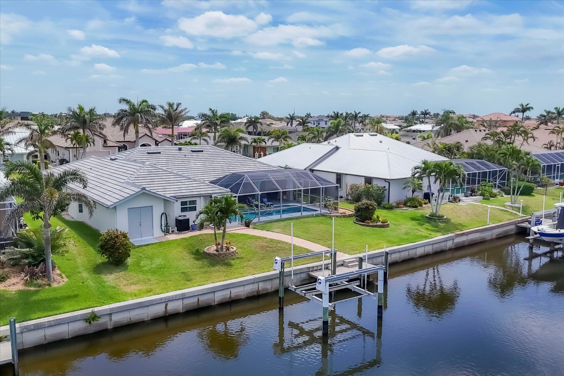 Beautiful Punta Gorda Pool Home with Water View (Boat lift not available)
