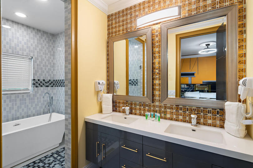 Terminator Bathroom 8 Tub & Rain Shower